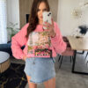 Bluza Paris Różowa