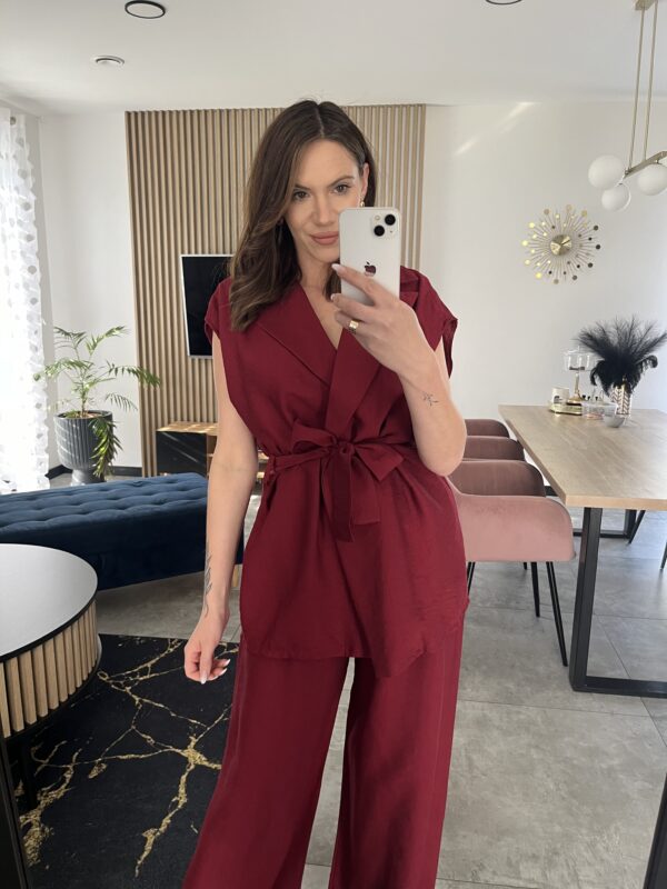 Komplet Elegance Bordo
