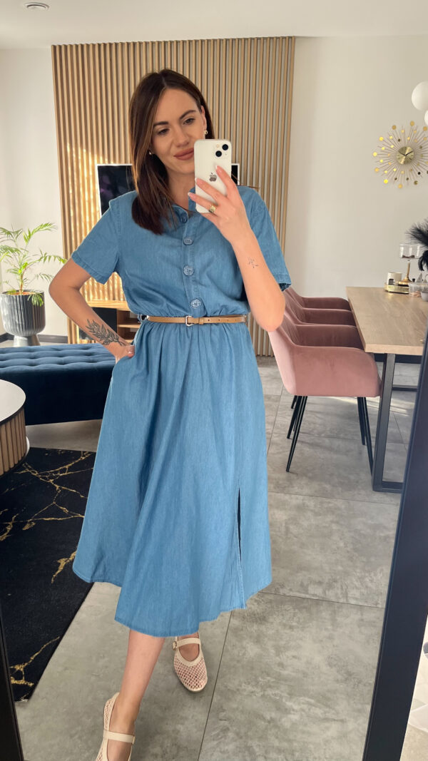 Sukienka Denim Belle - obrazek 3