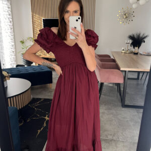 Sukienka Veste Burgund
