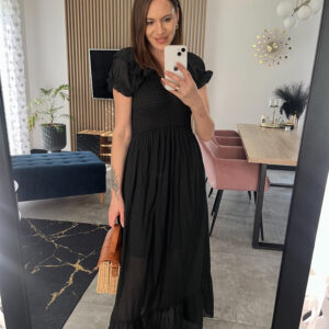 Sukienka Veste Maxi Czarna