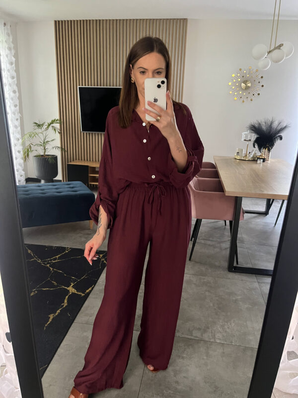 Komplet Comfort Burgund