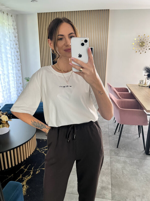 T-Shirt Minimal Biała