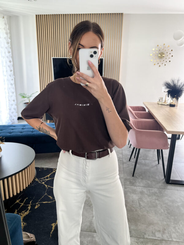 T-Shirt Minimal Czekolada