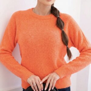 Sweter Baby Alpaca 30% Pomarańcz