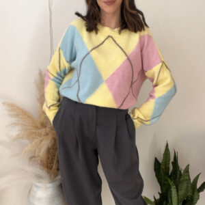 Spodnie Wera Balloon Szare